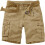 Women's Cotton Cargo Shorts Comfortable Practical Beige Size 46 EU 1