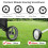 Costway 3 Wheel Golf Push Cart Quick Folding Golf Walking Golf Bag Holder 11