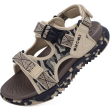 Men's Trekking Sandals Orthopedic Comfortable Camouflage Beige 43