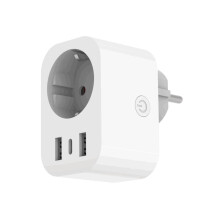 Adaptador de pared inteligente SiGN con Elutag USB-A y USB-C de 20 W