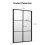 Costway Vintage Windowpane Hanging Mirror Wall Mounted Decoration 3