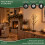 Snowy Brown Birch Twig Christmas Tree, 24 LEDs 6