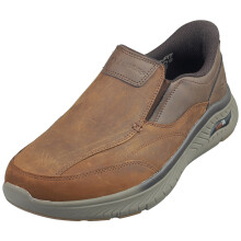 (43) Skechers Mens SLIP-INS ARCH FIT CROSSER Casual Shoes in Dunkelbraun