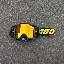 Off Road Motorcycle Goggles, Outdoor Motocross Riding Sunglasses, Windproof Dustproof Helmet Goggles with UV Protection for Dirt Bike