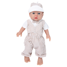 IVITA muñeca bebé reborn de silicona, realista pintada a mano, 41cm (16inch) Boy