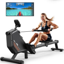MettleMatic RM3 vouwbare roeier, 150kg capaciteit, 300N magnetische weerstand, Bluetooth
