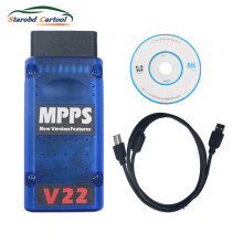 MPPS V22.2.3.5 ECU Chip Tuning Tool, Haupt Tricore Multi Boot, mit Breakout Kabel