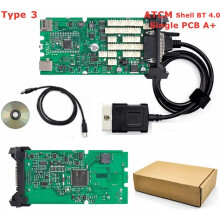 TCS Pro Diagnosegerät, OBD2 Fahrzeug-Scanner für Auto und LKW, Bluetooth V5.0, Einzelne Leiterplatte A