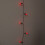 Premier 50 LED Pearl Berry Multi-Action Christmas String Lights in Red 4