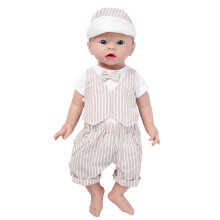 IVITA muñeca bebé reborn de silicona líquida de platino, realista pintada a mano, 48cm (19 inch) Boy
