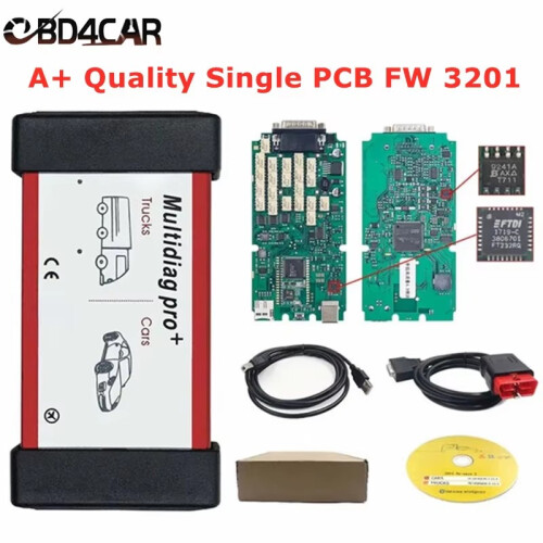 TCS Pro OBD2 Diagnosegerät, Single Board für Auto und LKW, Bluetooth V5.0 1