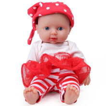 IVITA muñeca bebé reborn de silicona 30cm(11.8 inch)Girl, realista pintada a mano para niños