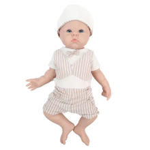 IVITA Muñeca Bebé Reborn de silicona 100%, 47cm (18.5inch) Niño, realista pintada a mano