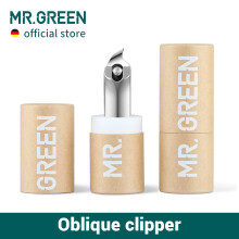 MR.GREEN cortauñas de acero inoxidable, estética minimalista, herramienta de manicura