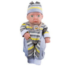 IVITA Muñeca Bebé Reborn de silicona 100% pintada a mano, 28cm (11 inch) Boy