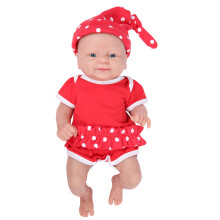 IVITA muñeca bebé reborn de silicona líquida de platino 36cm(14inch) Girl pintada a mano