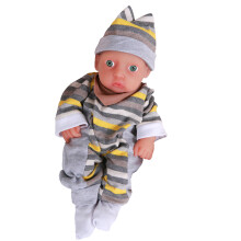 IVITA muñeca bebé reborn de silicona completa, realista pintada a mano, niña 28cm (11 inch)