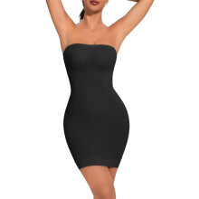 Figurformende Unterrock Tummy Control Schwarz Größe 3XL — figurformender unterrock, shapewear rock