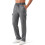 Herren Jogginghose Cargo Jogging Extra Long Sportlich Grau 3XL 1