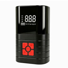 Oplaadbare handpomp voor fietsbanden met een grote capaciteit van 6000 mAh, draadloze werking, geschikt voor buitenactiviteiten zoals fietsen en mount