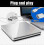 Για Apple Macbook Pro Air Mac PC Laptop USB Εξωτερική υποδοχή USB σε μονάδα εγγραφής CD / DVD 4