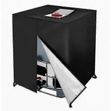Waterproof & Thermal Insulated IBC Tote Cover for 1000L Tank | 210D Oxford Fabric with Zipper and Buckles