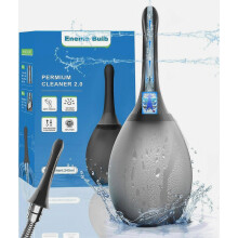 Douche for Men, Douche with 7 Water Outlets & Anti-Backflow Valve, Portable Shower Douche Rinse Kit Cleaning Device(Black)