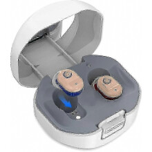 2026 Premium Rechargeable In-Ear Sound Amplifier for Adults, Invisible Pair with Charging Case