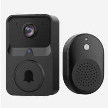 Timbre inalámbrico con cámara y campanillas, sonido bidireccional, detección de movimiento, videoportero para puerta principal multicolor.