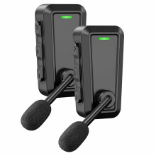 520M Wireless Motorcycle Helmet Intercom, Bluetooth Riding Headset, Two-Way Interphone for Bike Ski Outdoor Sports
