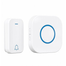 Campanello wireless 3 in 1 per Ring, Blink e Google Nest | Plug & Play, WiFi 2.4G, 5 volumi, 32 melodie, indicatori LED, per negozio/casa