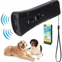 Ultrasoon anti-blafapparaat voor honden met effectieve blafcontrole en trainingsfunctie voor gedragscorrectie van huisdieren binnen en buiten.