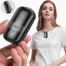 Neuer Bluetooth-Clip-On-Lautsprecher mit Stereoklang und IPX5-Wasserschutzklasse für den Außenbereich