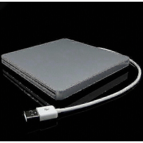 Για Apple Macbook Pro Air Mac PC Laptop USB Εξωτερική υποδοχή USB σε μονάδα εγγραφής CD / DVD 2