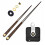 Wall Clock Movement For Quartz Clock With Walnut Wood And Long Hands_usmddsa 1