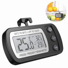Digitale thermometer voor vriezer/koelkast van Refrigerato met haak en LCD-display