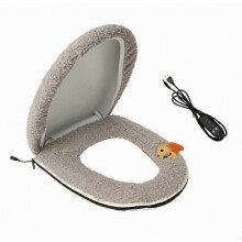 Heated Toilet Cover With Soft Finish, 3 Heat Modes For Bathroom Cold‑Weather Daily Use