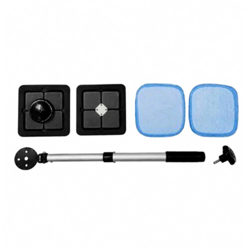 Magnetic Windshield Cleaning Kit – Telescopic Double Sided – for Auto Glass