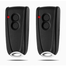 2pcs Garage Door Remote Control For Ecostar Rsc2-433 Rse2-433 Rsz1-433, Replacement Gate Handheld Transmitter_qmks