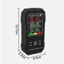 EMF-meter 5G-stralingsdetector met digitaal LCD-display voor thuis, kantoor, paranormaal onderzoek en veiligheid