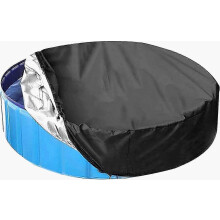 Vedenpitävä pölytiivis pressu pyöreille uima-altaille ja kylpylöille 160 cm * 30 cm 20