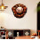 Flat baseball glove wall clock - A decorative accessory suitable for various social gatherings 2