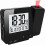 Projection Alarm Clock, 180 Adjustable Projection Dual Alarm Clock, Temperature and Humidity Display, Home LED Electronic Clock 1
