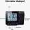 Projection Alarm Clock, 180 Adjustable Projection Dual Alarm Clock, Temperature and Humidity Display, Home LED Electronic Clock 5