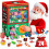 Animals Advent Calendar 2026 with Capsule Vending Machine,24 Surprise Egg with Figure Inside 1