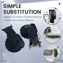 Zespół Silnika Koła do Odkurzacza-Mopa dla Mi Robot Vacuum-Mop 2 Ultra STYTJ05ZHMHW, Części Zamienne do Kół Napędowych