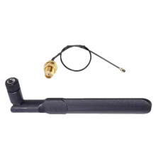 2.4GHz 5.8GHz Dual-Band Antenna IPEX-to-SMA Female External Antenna with SMA Male Antenna for Wi-Fi Module