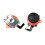 TMR Joystick for  2 3D Analog Stick Left Right Joypad Replacement Joystick for  2 Accessories A 3