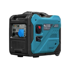 Generador-inversor en la caja antirruido KS 6000iE S ATS con sistema ATS integrado. Potencia máxima: 5.5 kW/nominada: 5.0 kW.
