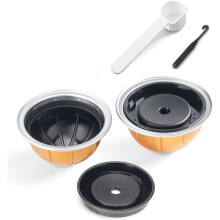 Recafimil Mehrweg-Kaffeekapseln für Vertuo Next & Maschinen, 2er-Pack, 230 Ml/7,7 Oz, Kompatibel mit für VertuoLine